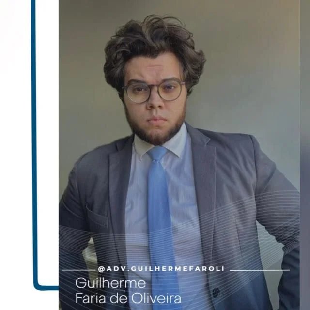 Retrato de Guilherme Faria de Oliveira, advogado sócio-fundador